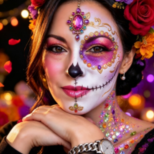 Maquillaje de catrina